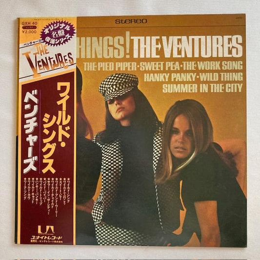 The Ventures - Wild Things! LP Japan Vinyl 1978 Reissue w/ Obi Strip