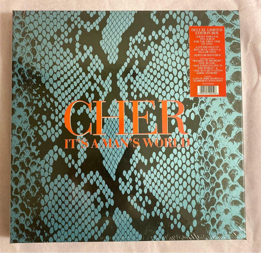 Cher - It's A Man's World 4LP Deluxe Limited Edition Color Vinyl Box Set Japan