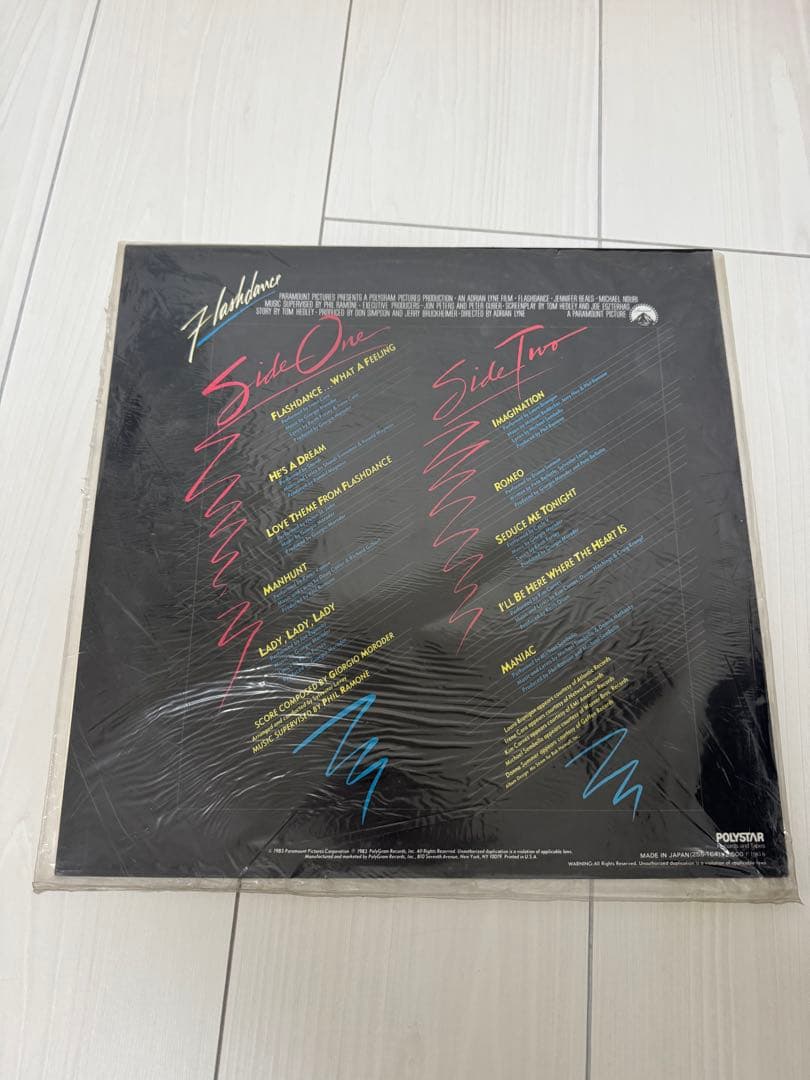Flashdance Original Japan LP Obi | 80s Soundtrack Hit Songs Used Condition | Japansoundstore