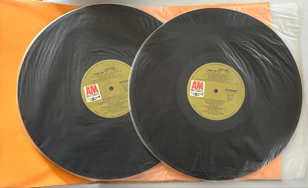 Carpenters GEM OF CARPENTERS 2LP Record with Obi Japan Domestic Used | Japansoundstore