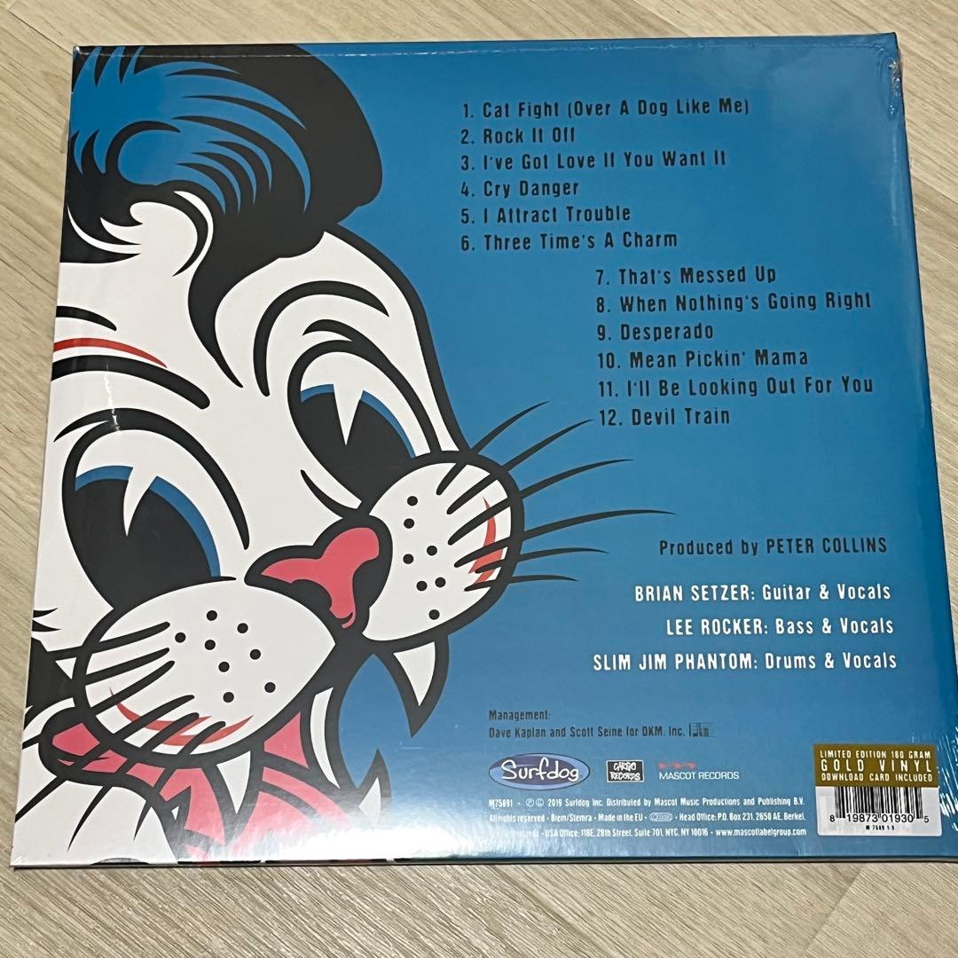 Stray Cats 40 Limited Edition Gold Vinyl LP Rare FNAC Exclusive Sealed
