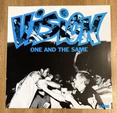 Vision One And The Same 7-inch Blue Marble Vinyl 1996 CI Records NJHC Rare