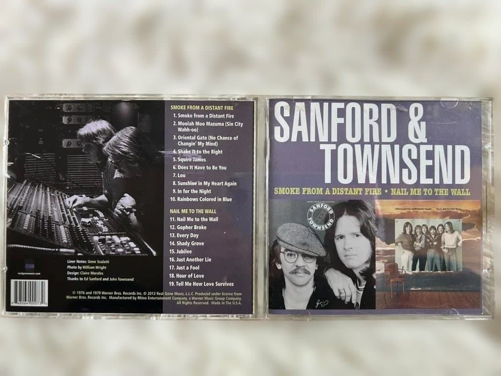 Sanford & Townsend Smoke From A Distant Fire + Nail Me To The Wall CD 2012
