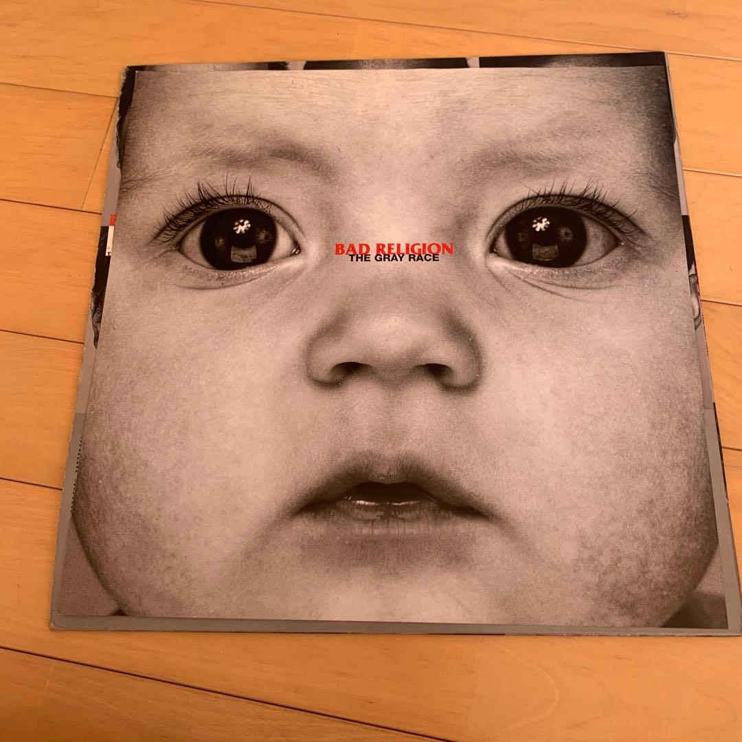 Bad Religion - The Gray Race 12" Vinyl LP 1996 Rare Gray Marbled Color Record