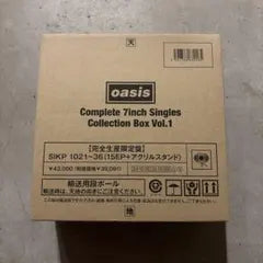 Oasis Complete 7inch Singles Collection Box Vol.1 15EP Limited Japan Pressing