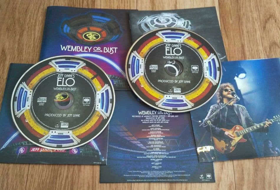 Jeff Lynne's ELO Wembley or Bust Live 2CD Near Mint | Japansoundstore