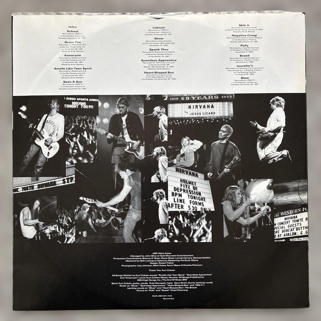 Nirvana From The Muddy Banks Of The Wishkah 2LP Rock Grunge Japan Vinyl | Japansoundstore
