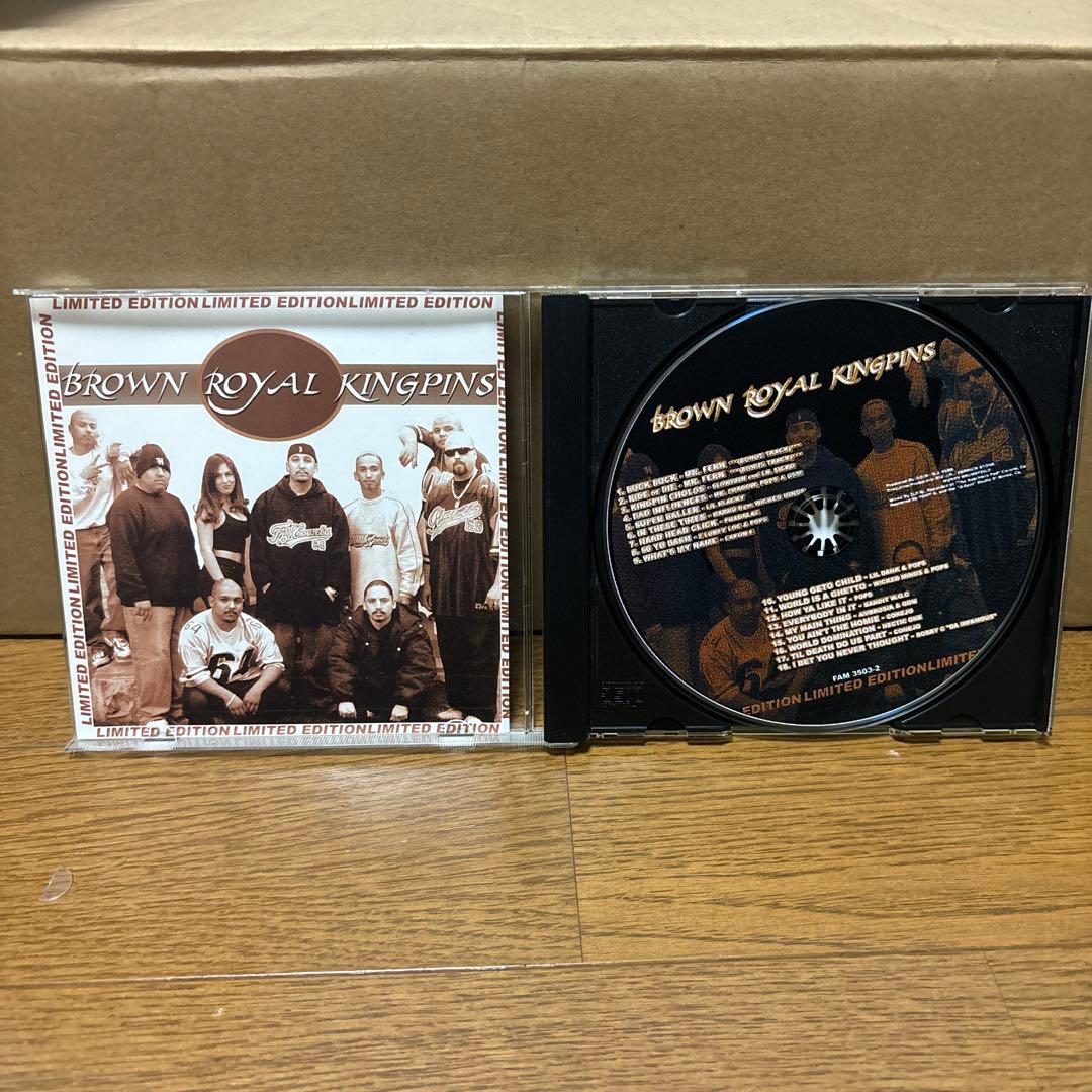 Various Artists - Brown Royal Kingpins CD 2003 Japan Pressing Limited Edition