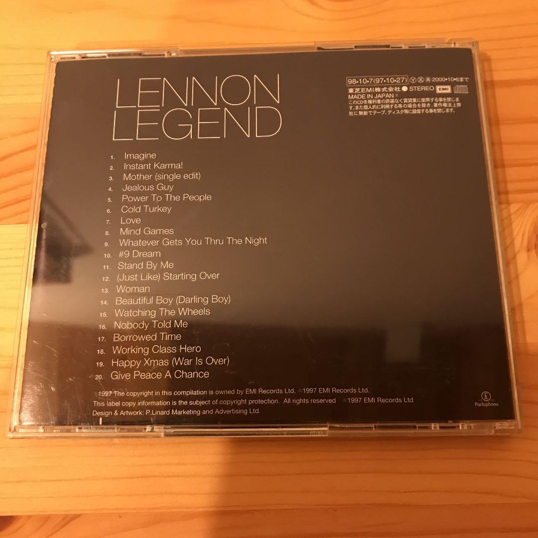 John Lennon - Lennon Legend: The Very Best Of John Lennon CD Japan Press w/ OBI