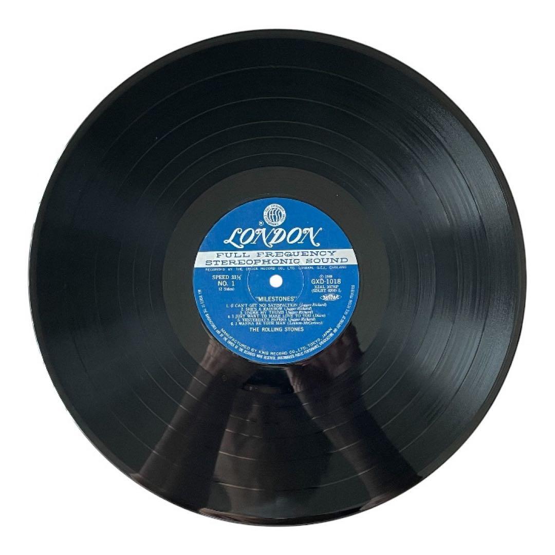 The Rolling Stones Milestones Vinyl LP Japan GXD-1018 Obi Classic Rock