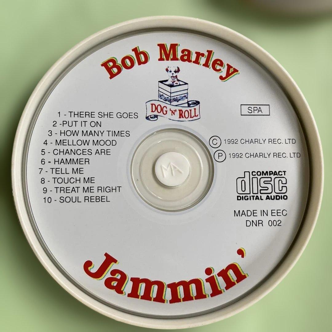 Bob Marley Jammin' CD Rare DOG N ROLL Metal Tin Edition 1992