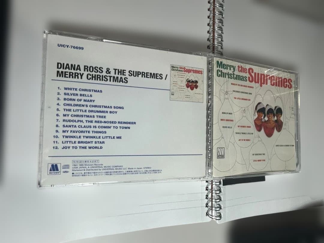 Diana Ross & The Supremes - Merry Christmas CD Japan Press 2014 Motown UICY-7669