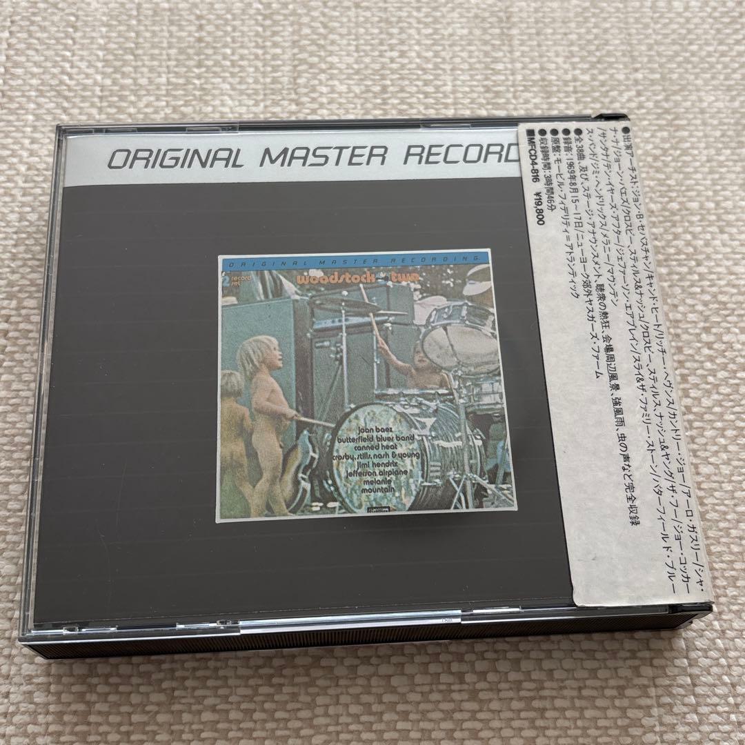 Woodstock Original Soundtrack Mobile Fidelity 4CD Japan Press MFCD4-816 W/OBI
