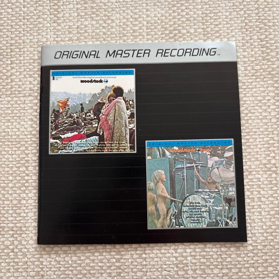 Woodstock Original Soundtrack Mobile Fidelity 4CD Japan Press MFCD4-816 W/OBI