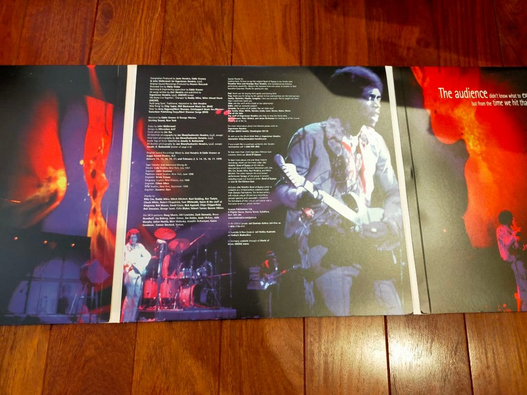 Jimi Hendrix - Band of Gypsys: Live at the Fillmore East 3LP Vinyl Record US Pre