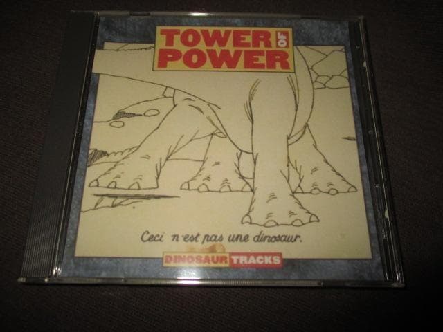 Tower Of Power Dinosaur Tracks CD Rare US Promo Internal Review Copy 1999