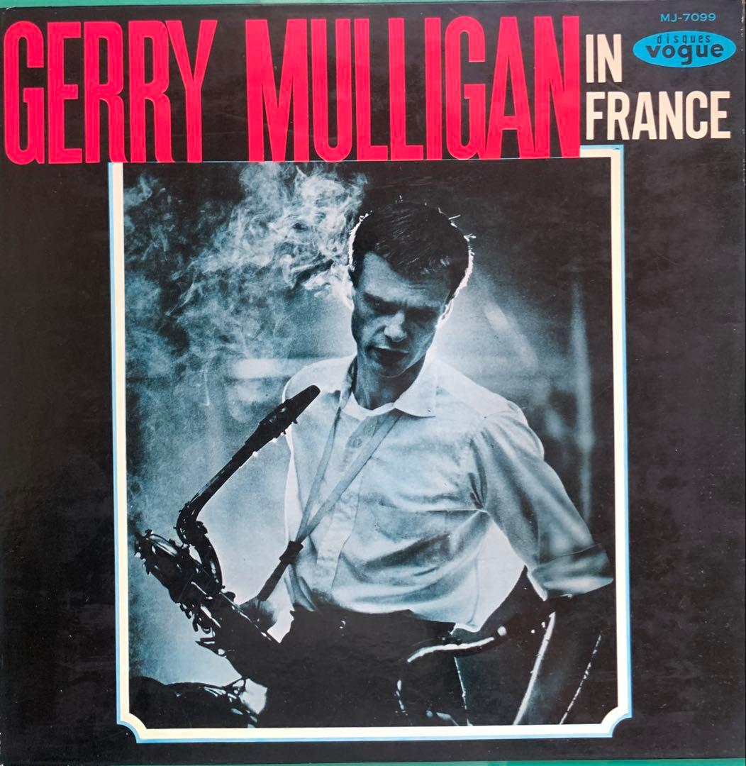 Gerry Mulligan - In France LP Jazz Live Pleyel Hall 1954 Japan MJ-7099