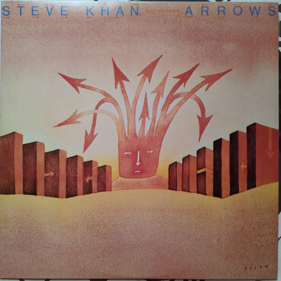 Steve Khan - Arrows Japan LP Jazz Fusion 1979 CBS/Sony 25AP 1637