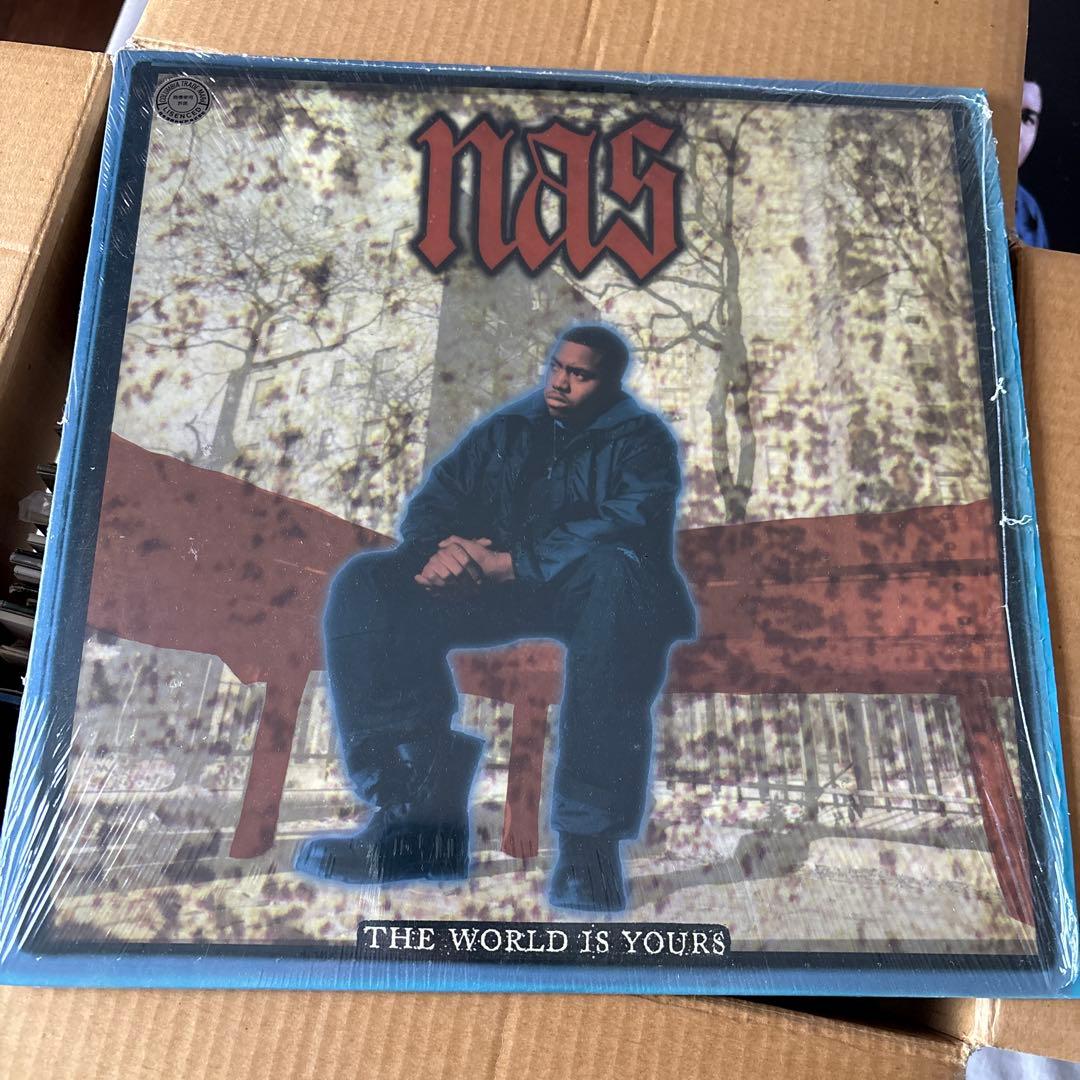 Nas - The World Is Yours 12" Vinyl Record Pete Rock Hip Hop Classic