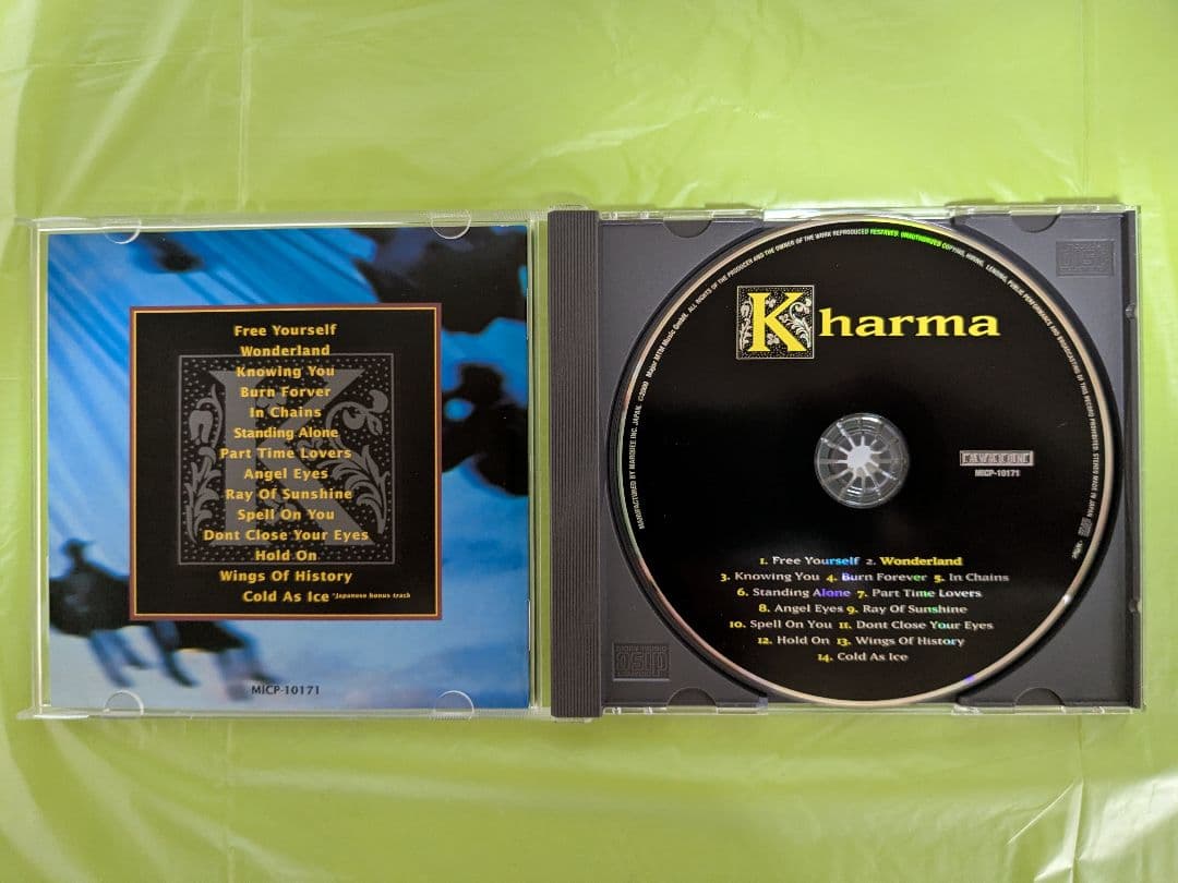 Kharma - Wonderland CD Japan Press 2000 Melodic Hard Rock Goran Edman
