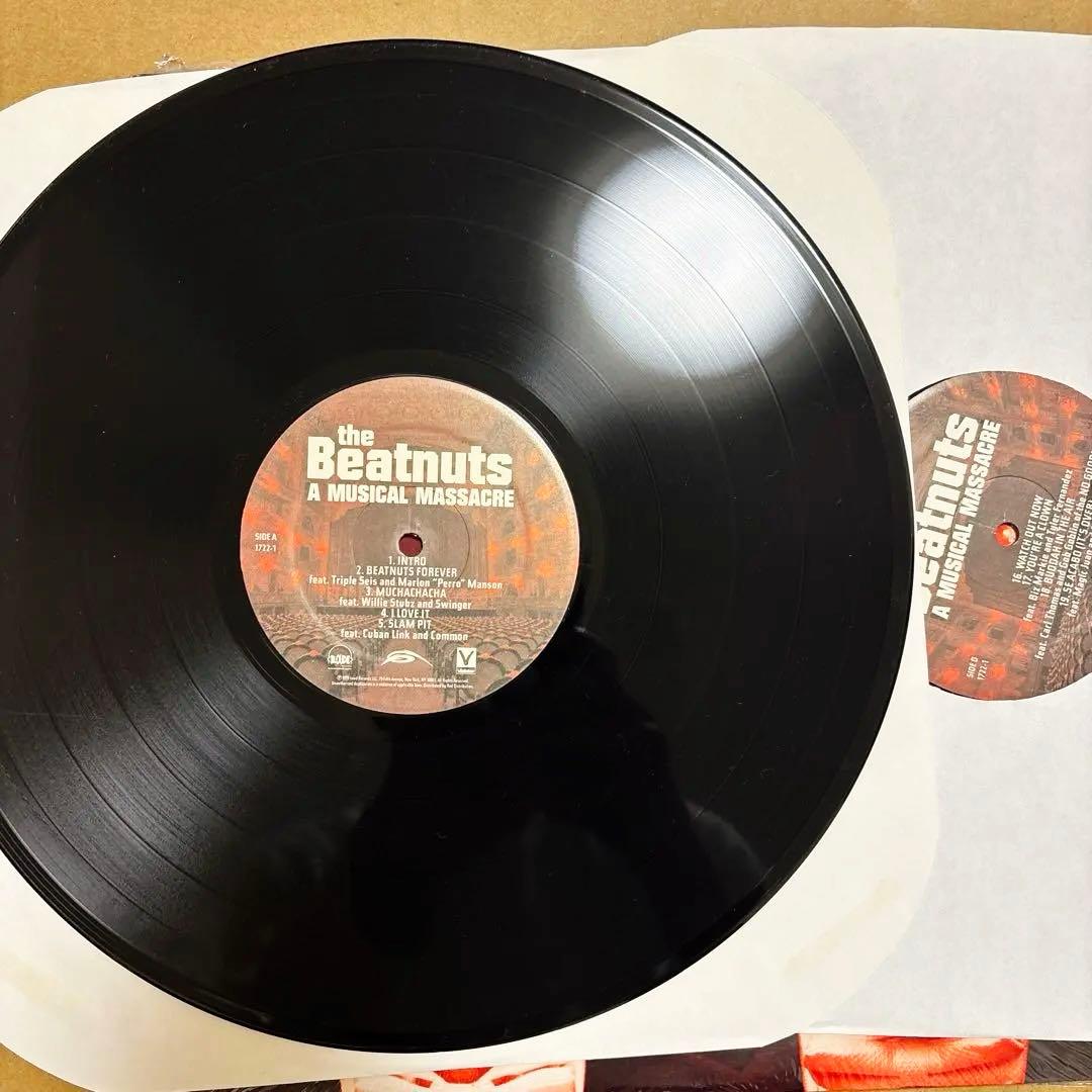 The Beatnuts - A Musical Massacre 2LP Vinyl 1999 Loud Records Hip Hop OG Press
