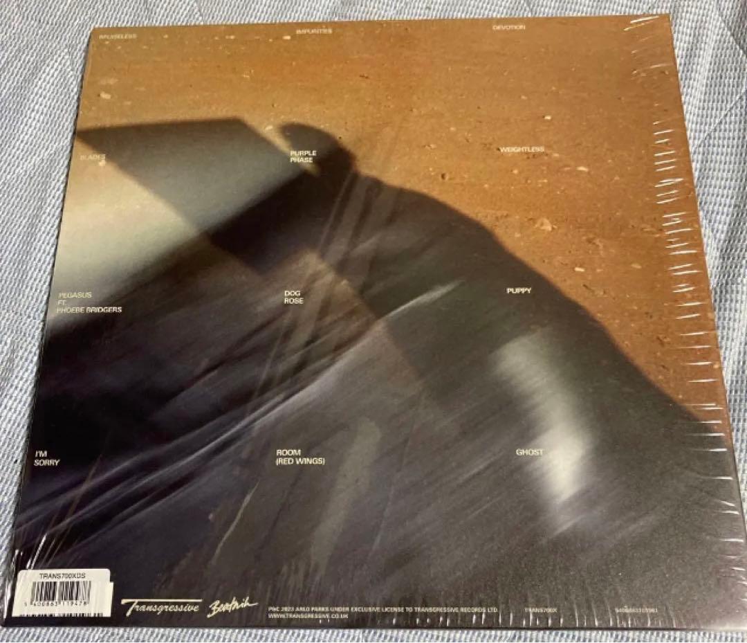 Arlo Parks - My Soft Machine LP Clear Vinyl Signed Insert Limited Edition