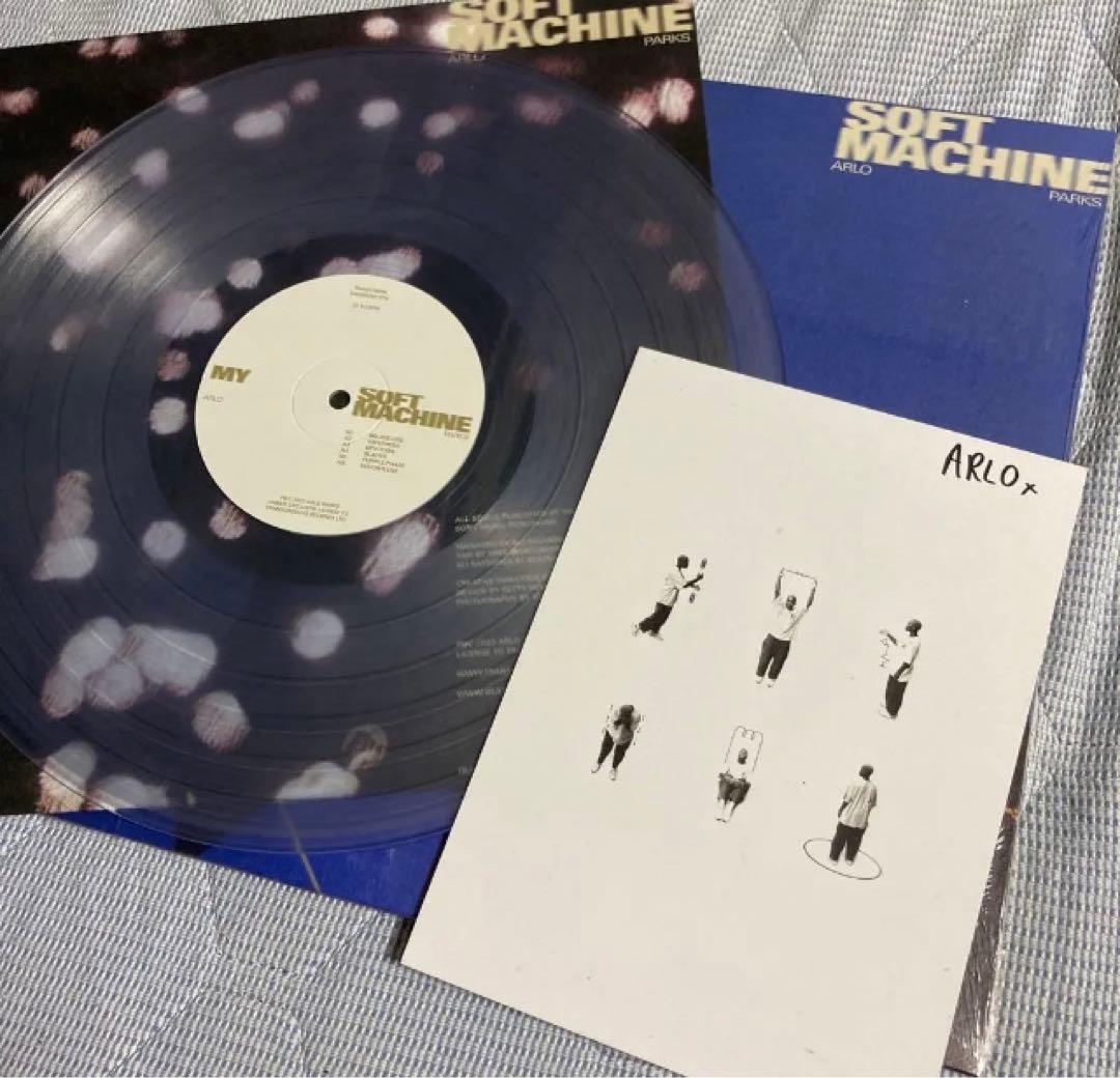 Arlo Parks - My Soft Machine LP Clear Vinyl Signed Insert Limited Edition