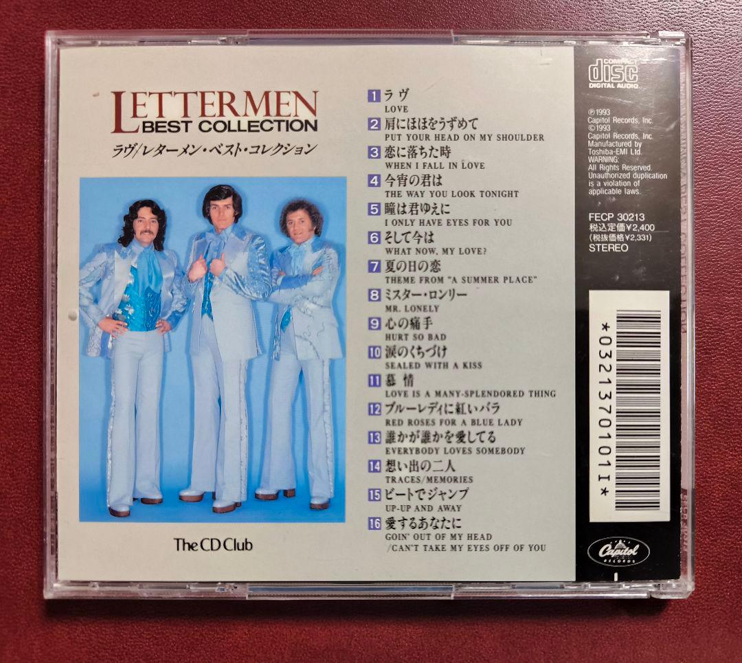 The Lettermen - Best Collection CD Japan Press The CD Club 1993 Compilation
