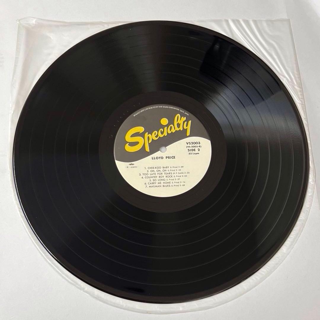 Lloyd Price S/T 1979 Japan LP Vinyl Record Specialty R&B Classics with Obi