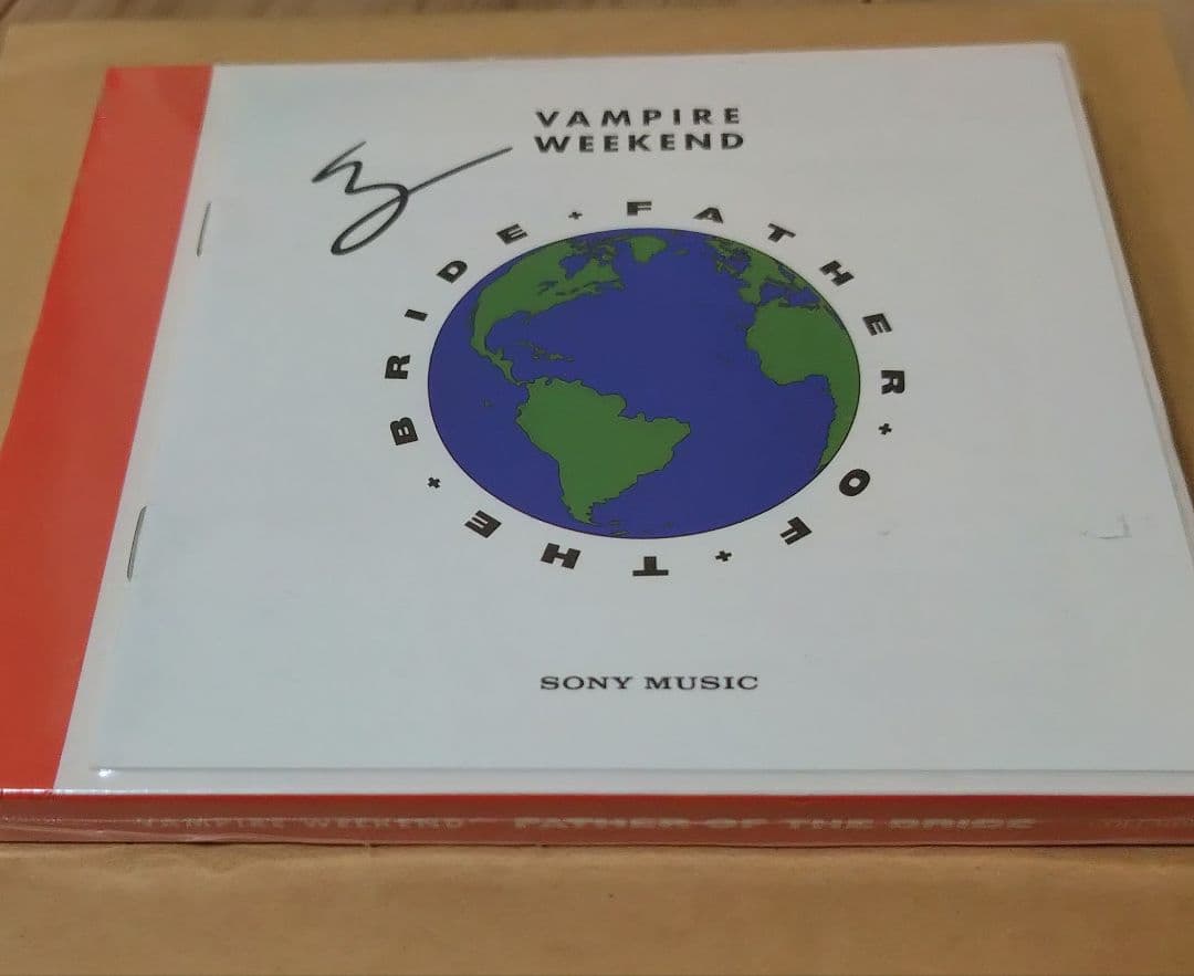 Vampire Weekend Father of the Bride Signed CD  Unopened With Booklet | Japansoundstore