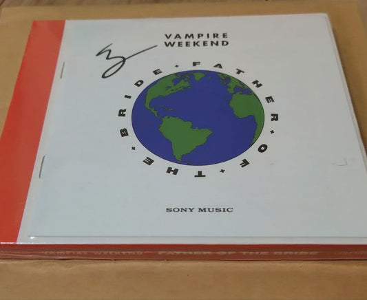 Vampire Weekend Father of the Bride Signed CD  Unopened With Booklet | Japansoundstore