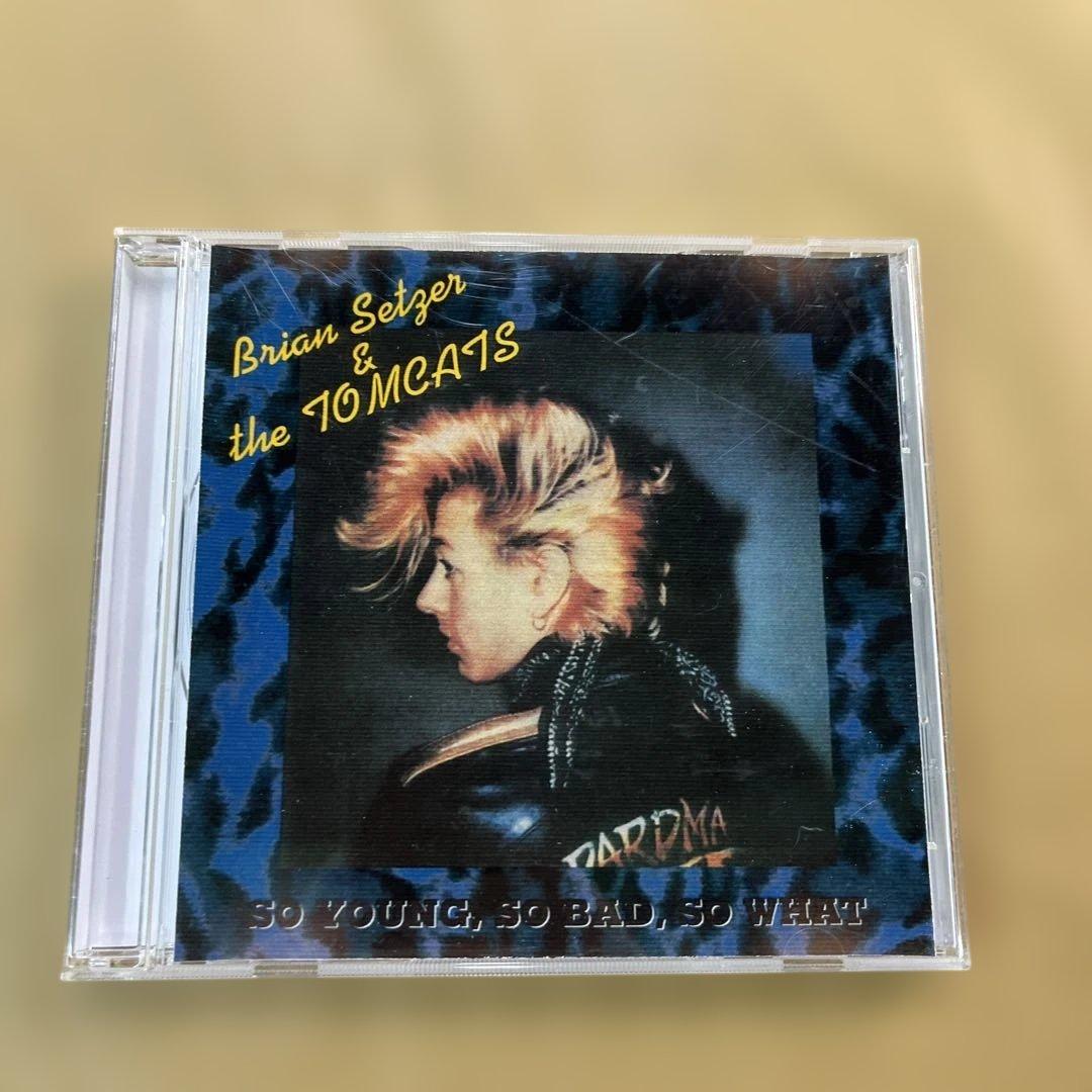Brian Setzer & the TOMCATS So Young, So Bad, So What CD Limited Edition Japan