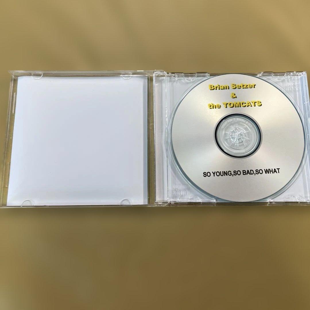 Brian Setzer & the TOMCATS So Young, So Bad, So What CD Limited Edition Japan
