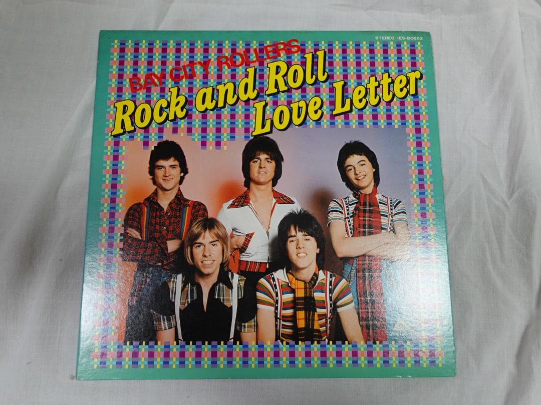 Bay City Rollers - Rock and Roll Love Letter Vinyl LP Japan Pressing w/ Obi