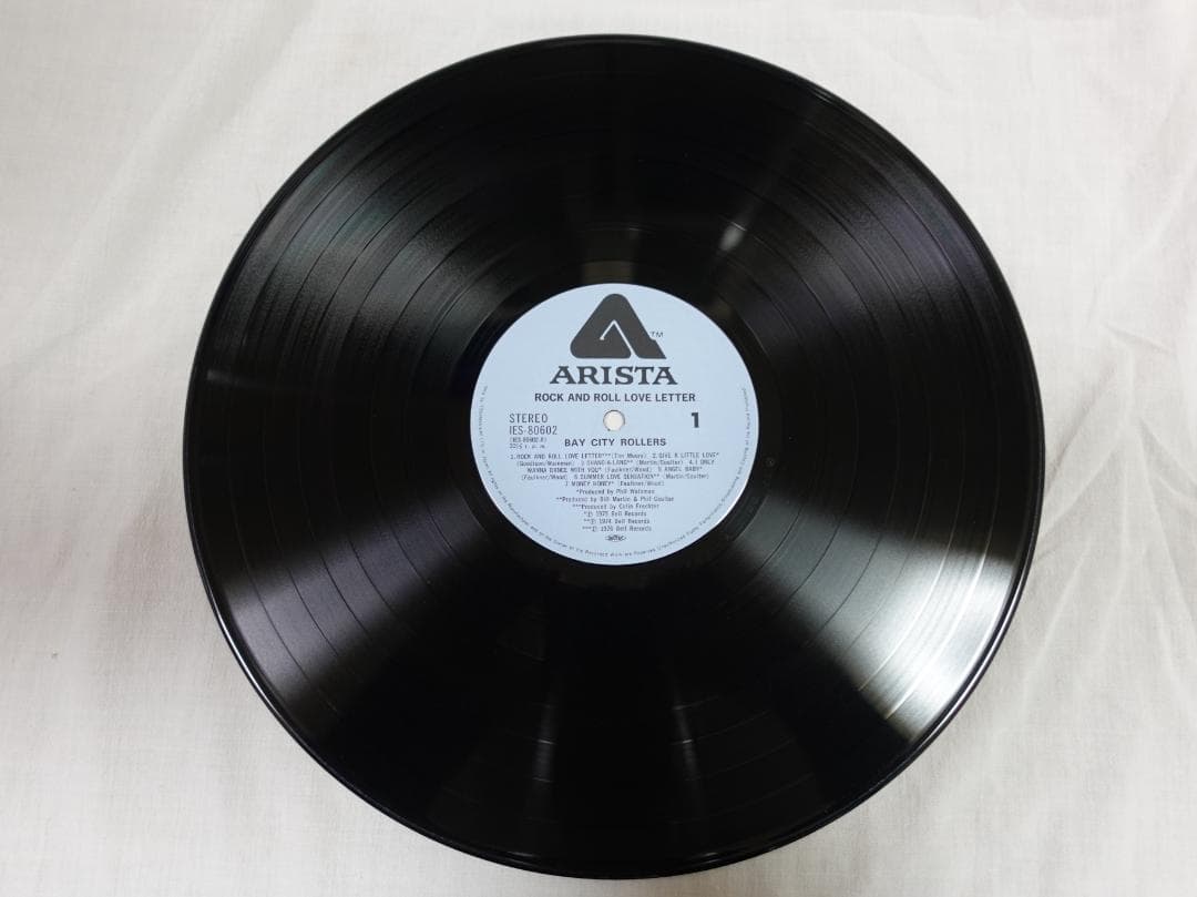 Bay City Rollers - Rock and Roll Love Letter Vinyl LP Japan Pressing w/ Obi