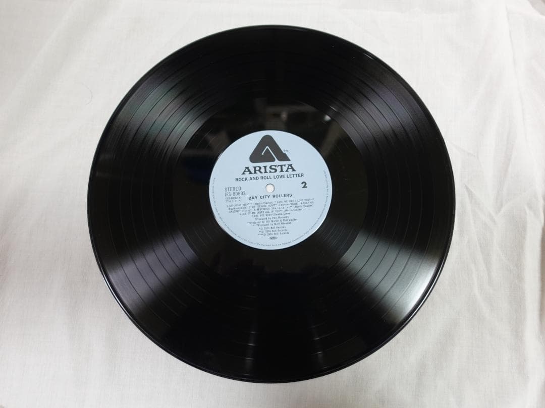 Bay City Rollers - Rock and Roll Love Letter Vinyl LP Japan Pressing w/ Obi