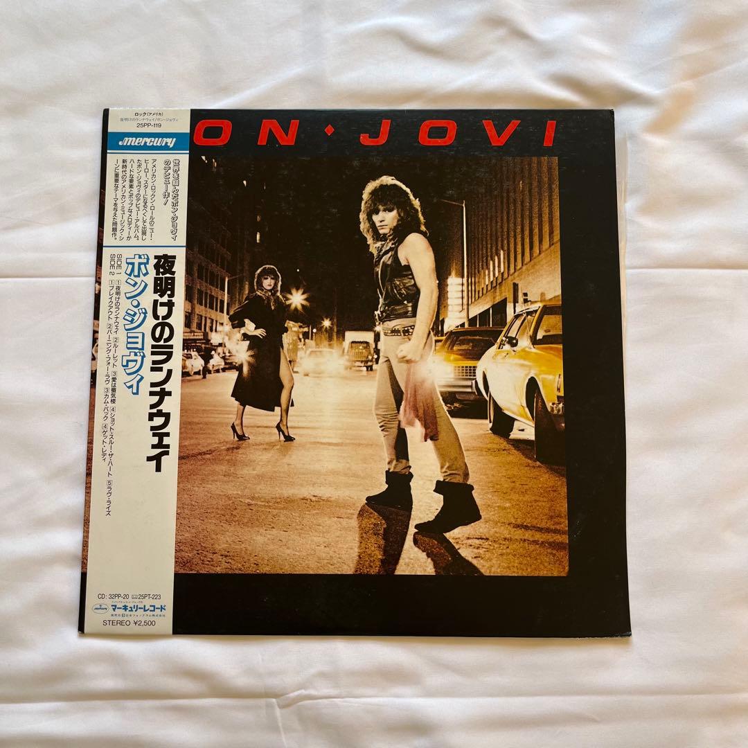 BON JOVI Dawn Runaway LP Vinyl Japan Imp. Near Mint Collectible | Japansoundstore