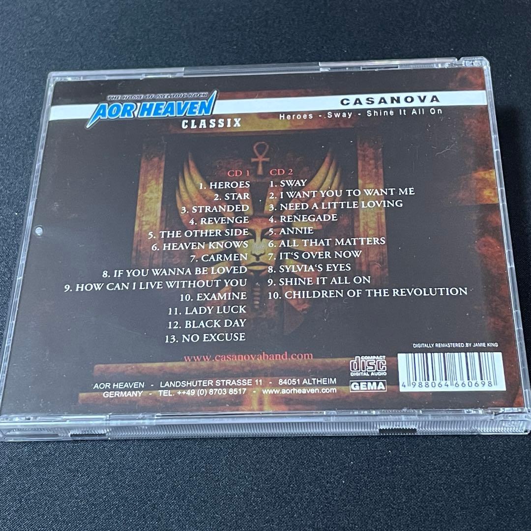 Casanova Classix Limited Remaster 2CD Melodic Hard Rock Used | Japansoundstore
