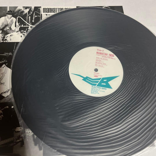 Electric Bird Manhattan Focus LP Record with Obi, Black Vinyl, Used | Japansoundstore