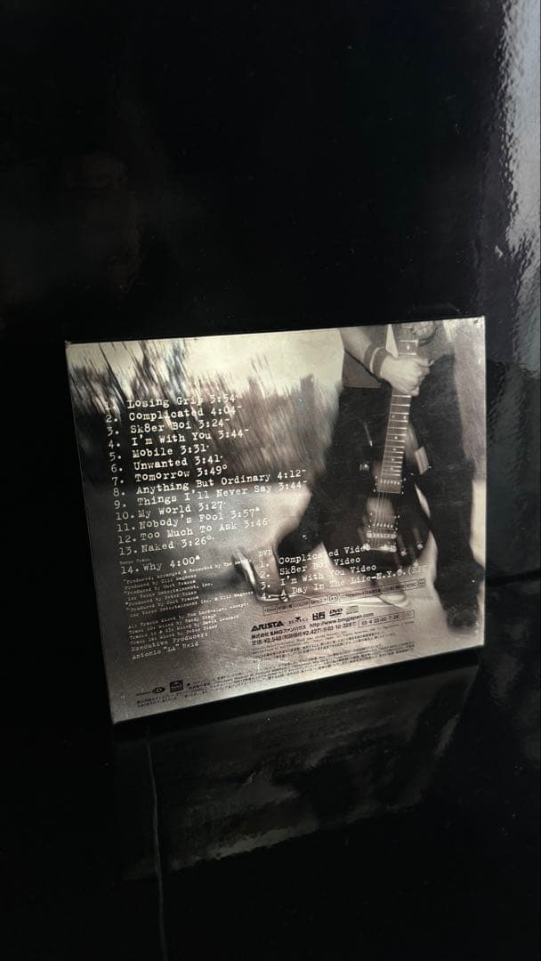 Avril Lavigne Let Go CD+DVD Japan Press Limited Edition Pop Rock 2002