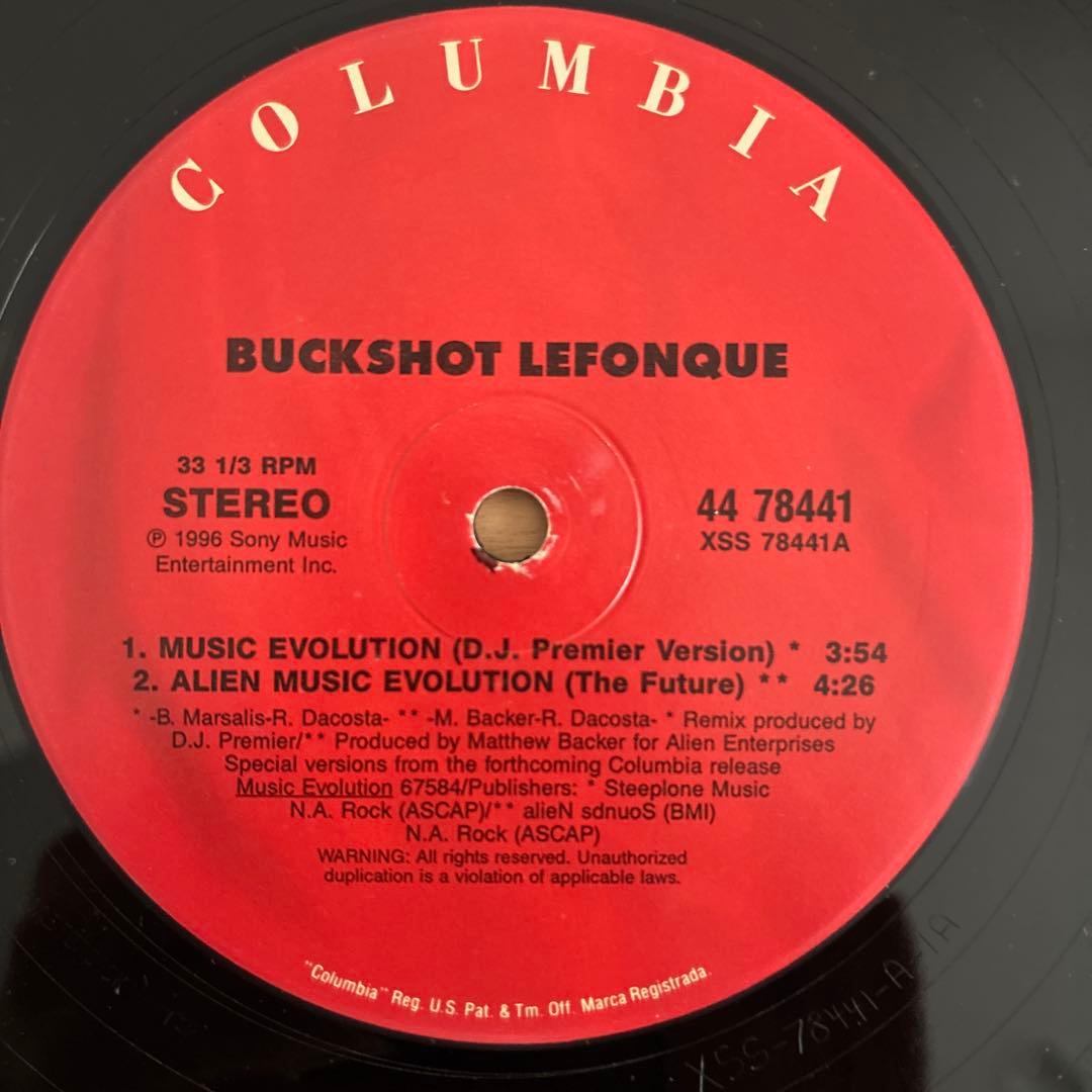 Buckshot LeFonque Music Evolution Vinyl LP Branford Marsalis DJ Premier 1997