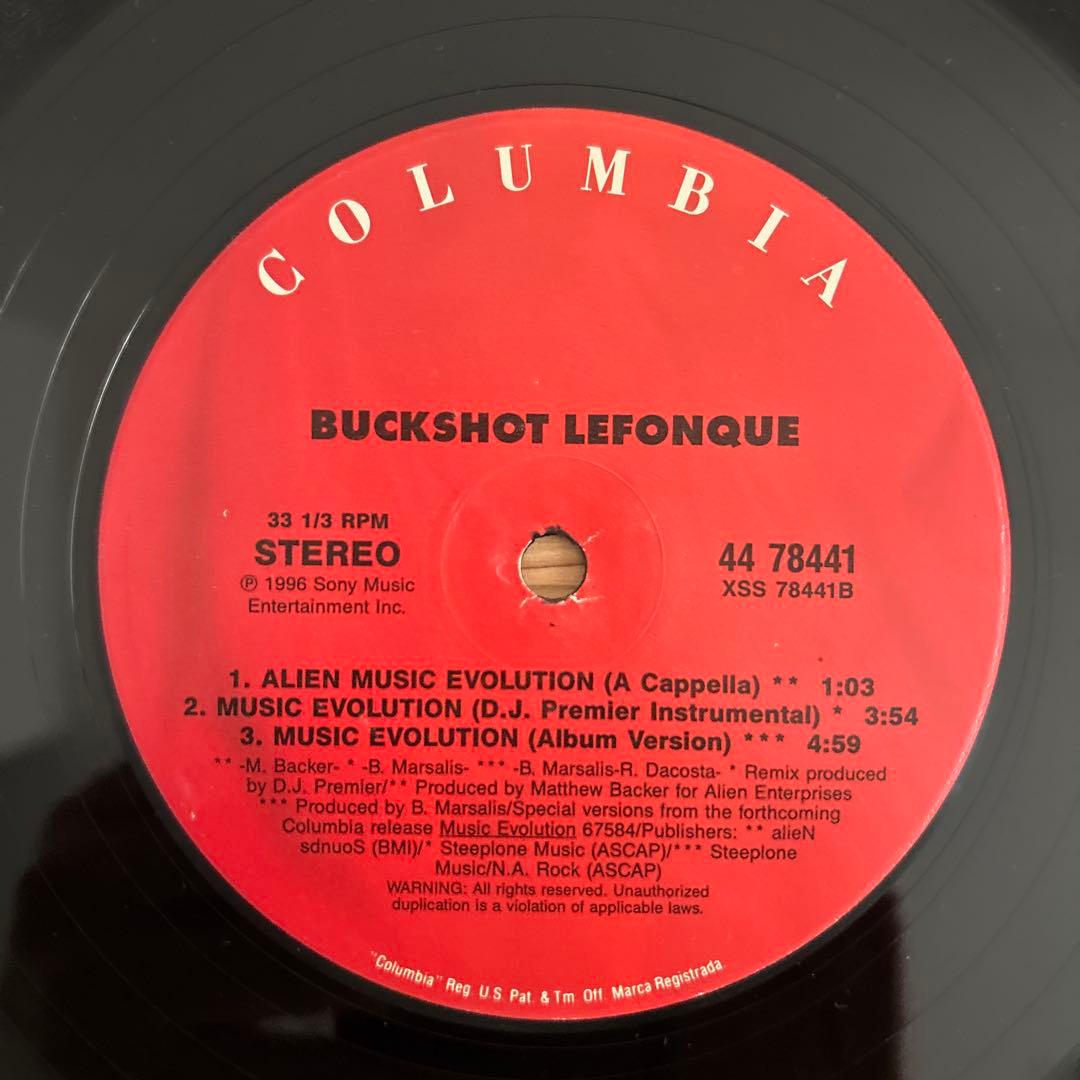 Buckshot LeFonque Music Evolution Vinyl LP Branford Marsalis DJ Premier 1997