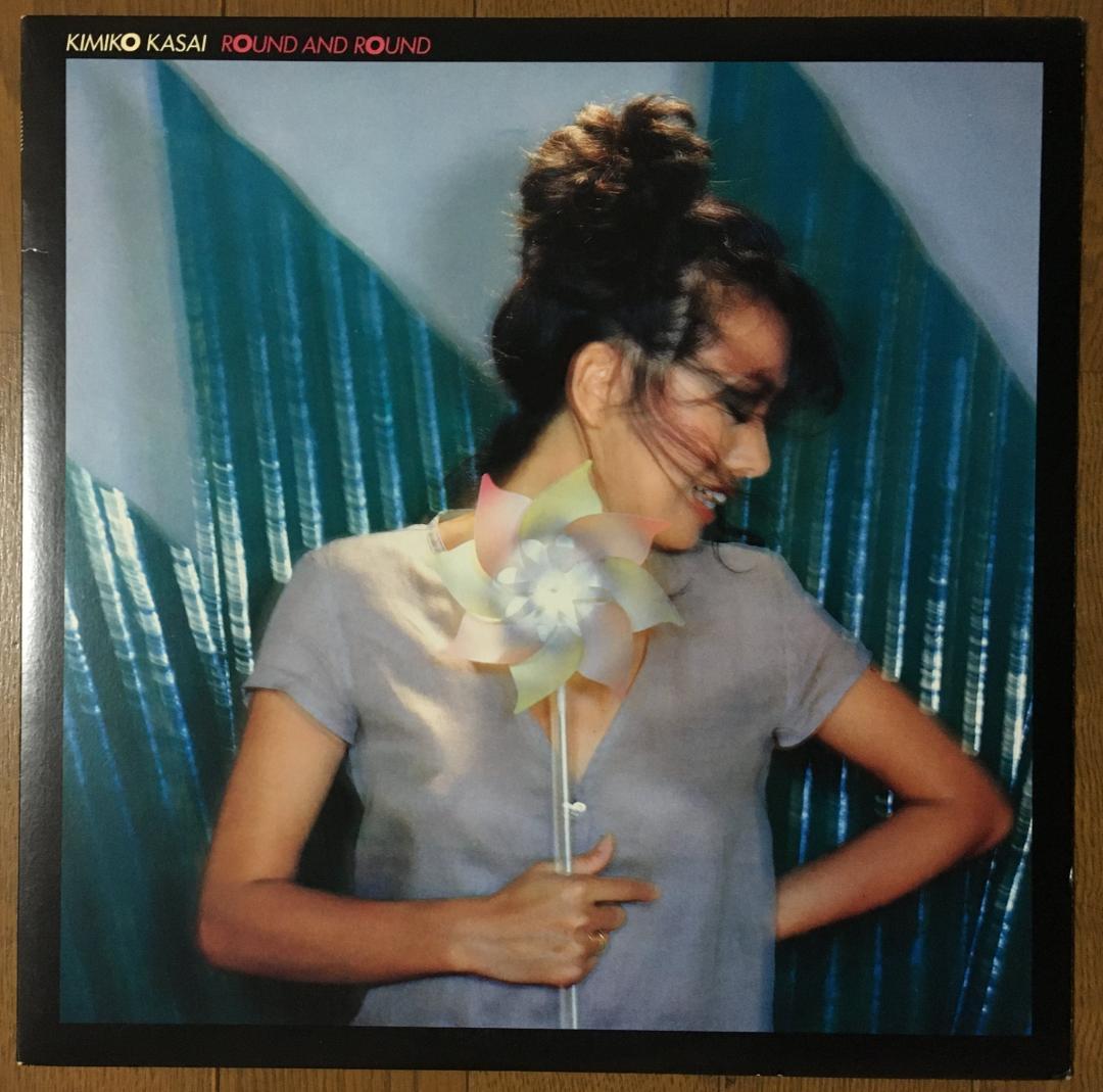 Kimiko Kasai - Round And Round LP Japan Jazz Vocal Herbie Hancock 1978