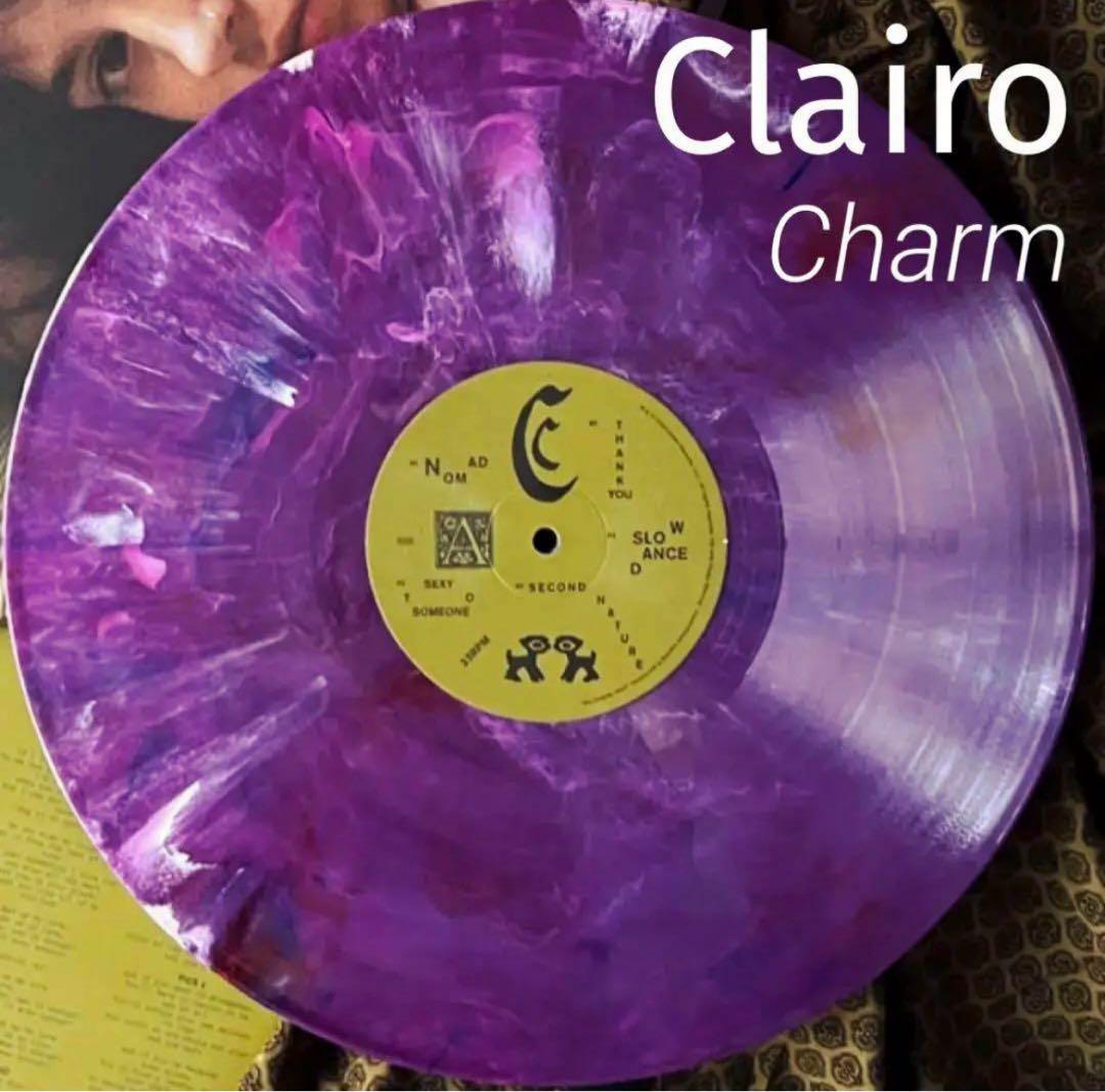 Clairo - Charm Vinyl LP Purple Marble Pressing Clairo Shop Exclusive