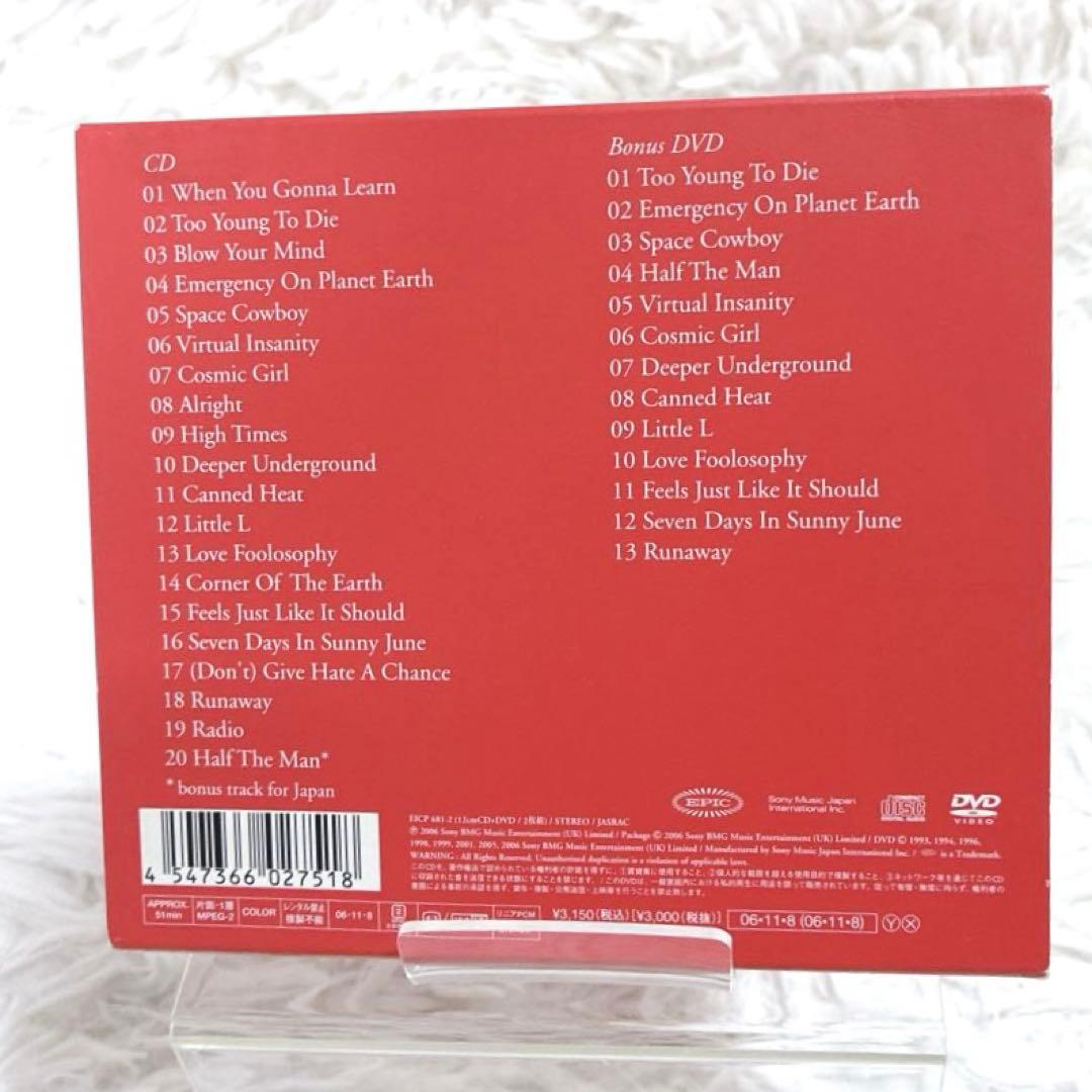 Jamiroquai High Times Singles 1992-2006 2CD+DVD Japan Press OBI Limited Edition