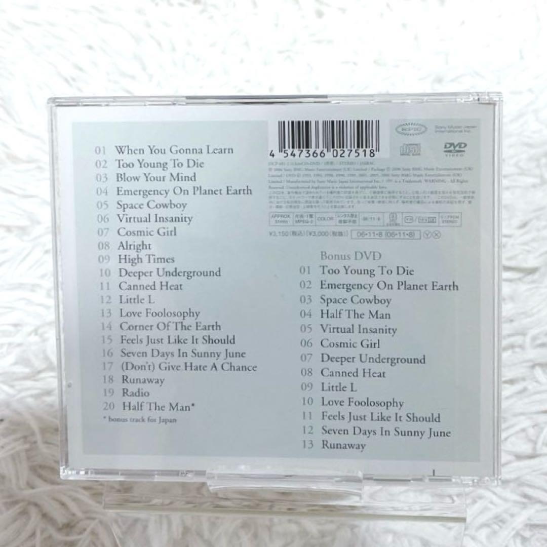 Jamiroquai High Times Singles 1992-2006 2CD+DVD Japan Press OBI Limited Edition