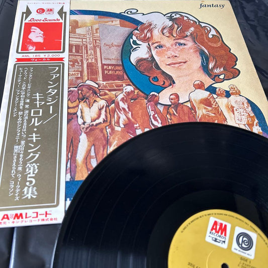 Carole King - Fantasy LP Vinyl Record Japan Pressing w/ Obi 1973 AML-185