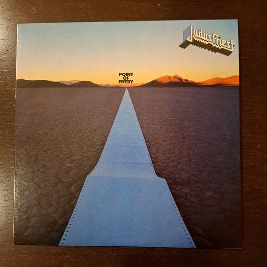 Judas Priest Point of Entry Vinyl LP 1981 Japan Pressing Epic 25-3P-271