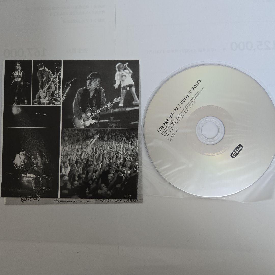 Guns N' Roses Live Era '87-'93 SHM-CD 2 Disc Used Condition | Japansoundstore