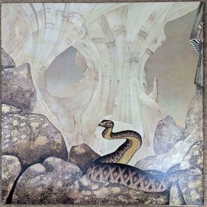 Yes - Relayer Vinyl LP Japan P-5527A w/ Obi & Insert Progressive Rock